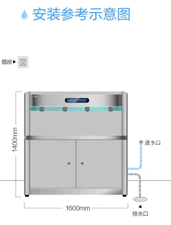 沁園商用飲水平臺(tái)QS-ZR4-3G00